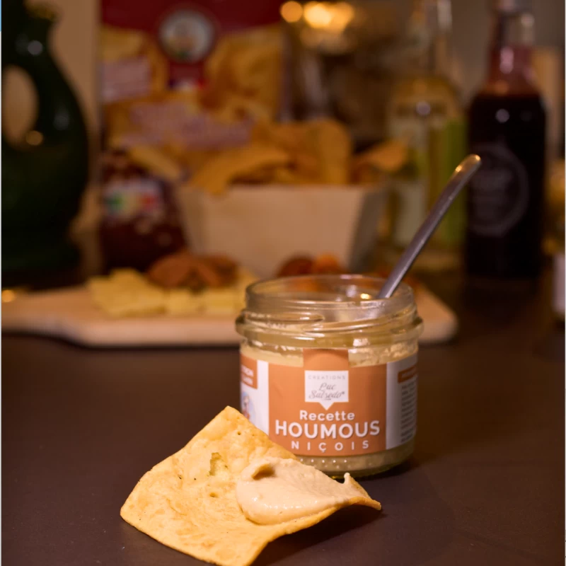 Houmous cumin citron